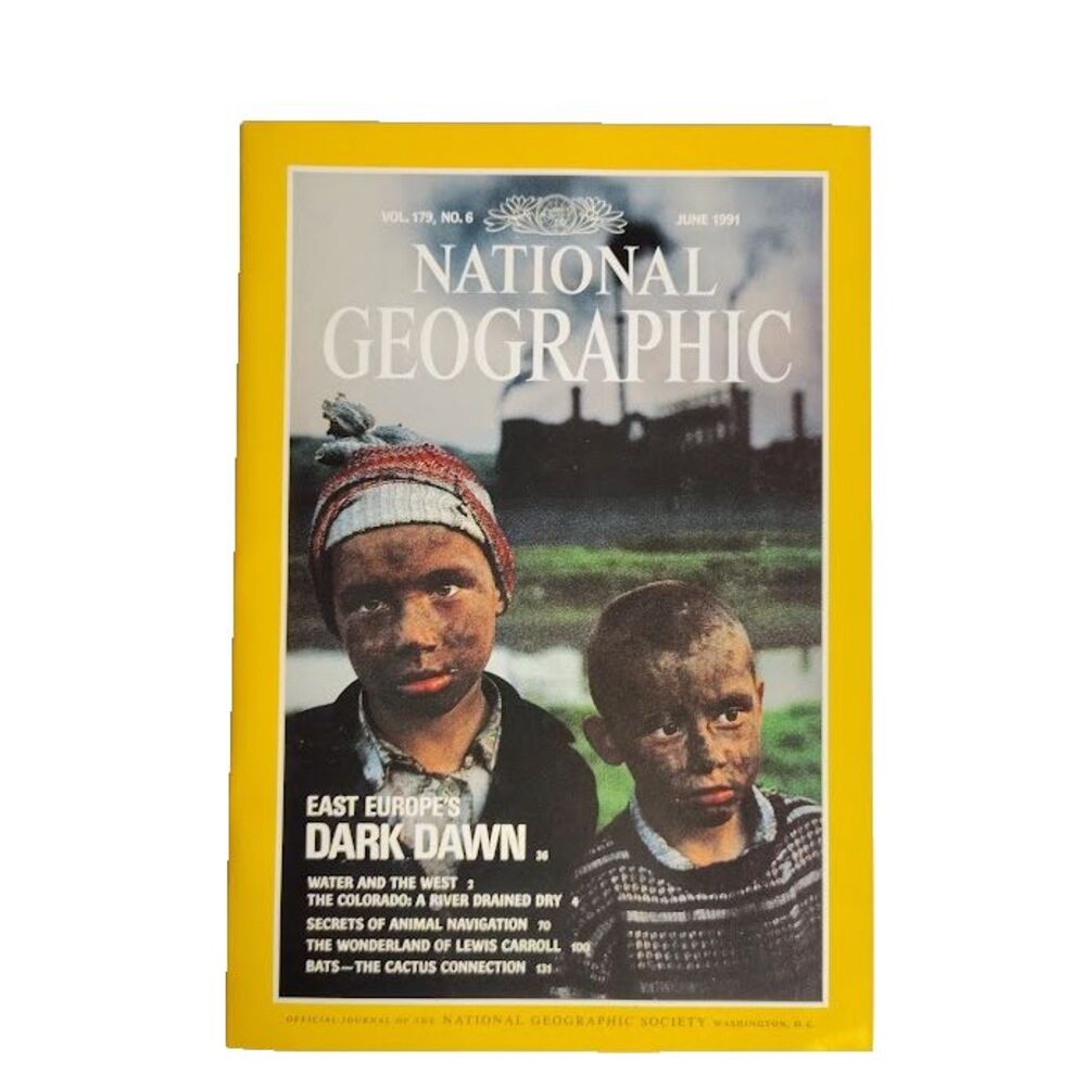 National Geographic Magazine East Europe's Darkest Dawn June 1991 Vol 179 No 6